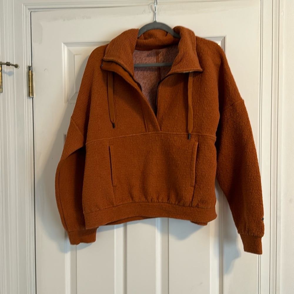 Calia orange sweatshirt, size small